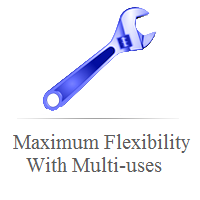 Maximum Flexibility with Multi-Uses